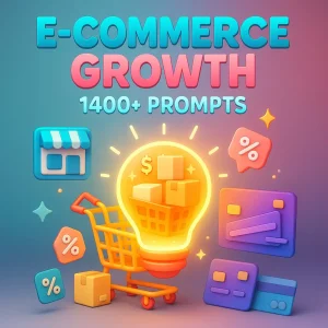 1400+ E-Commerce Growth Prompts